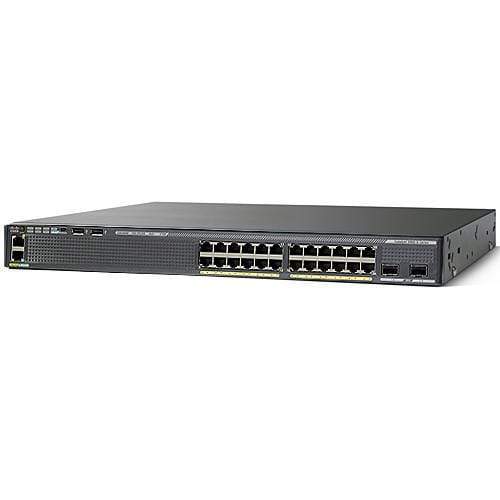 Cisco Catalyst 2960X 24 Port PoE Switch - WS-C2960X-24PS-L (Renew)
