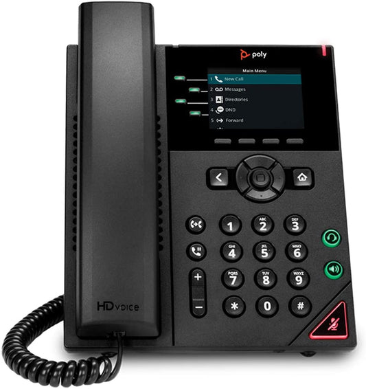 Polycom VVX 250 IP Phone - 2200-48820-019 - New