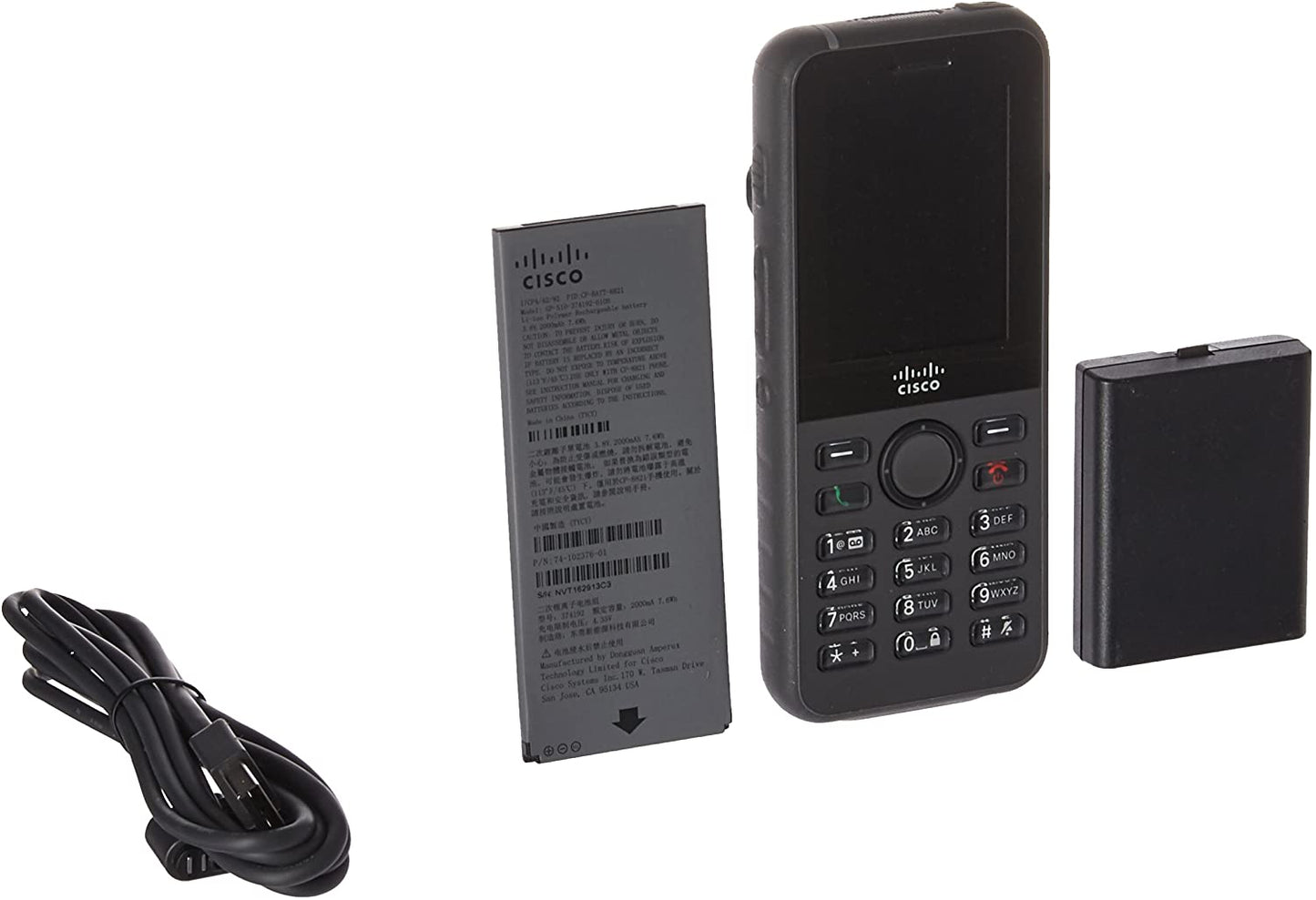 Cisco Unified Wireless IP Phone 8821 CP-8821-K9-BUN - New