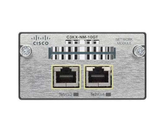 Cisco 10 Gigabit Ethernet Module for 3750X 3560X - C3KX-NM-10GT