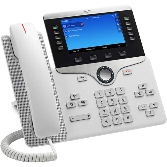 Cisco 8851 White Gigabit IP Phone - CP-8851-W-K9