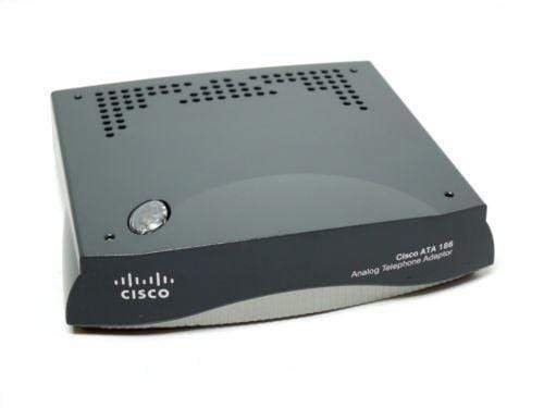 Cisco ATA 186 IP Analog Telephone Phone Adaptor - ATA186