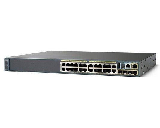 Cisco Catalyst 2960S Gigabit PoE+ Switch - WS-C2960S-24PS-L