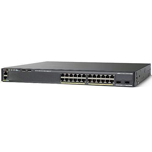 Cisco Catalyst 2960X 24 Port PoE Switch - WS-C2960X-24PD-L  (Renew)