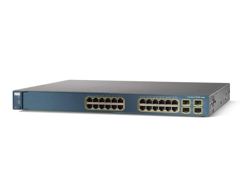 Cisco Catalyst 3560 24 Port Switch - WS-C3560-24TS-S - Renew