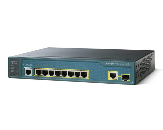 Cisco Catalyst 3560 8 Port Switch POE - WS-C3560-8PC-S