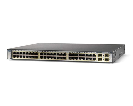 Cisco Catalyst 3750 48 Port Switch - WS-C3750-48TS-S - Renew