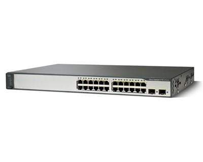 Cisco Catalyst 3750 V2 24 Port POE Switch - WS-C3750V2-24PS-S