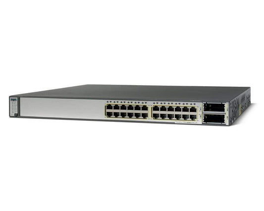 Cisco Catalyst 3750E 24 Port Gigabit Switch - WS-C3750E-24TD-S