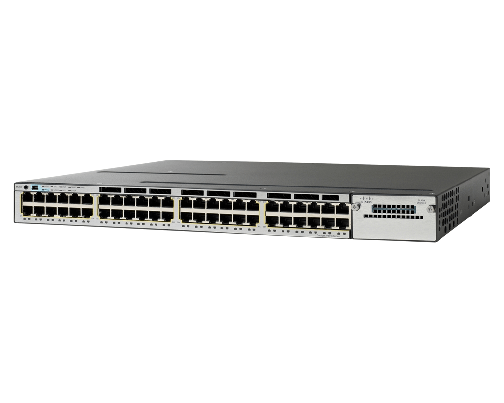 Cisco Catalyst C3750X 48 Port Switch - WS-C3750X-48T-L