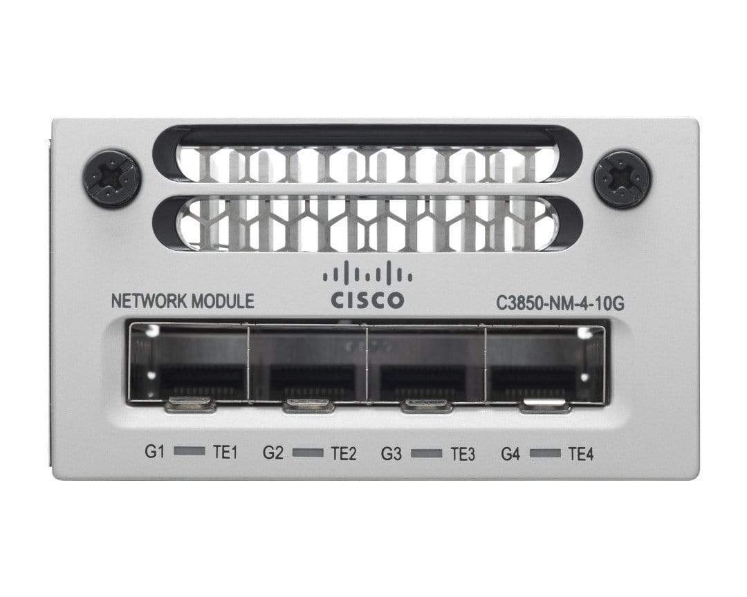 Cisco Catalyst C3850 4 Port 10GE SFP+ Module - C3850-NM-4-10G