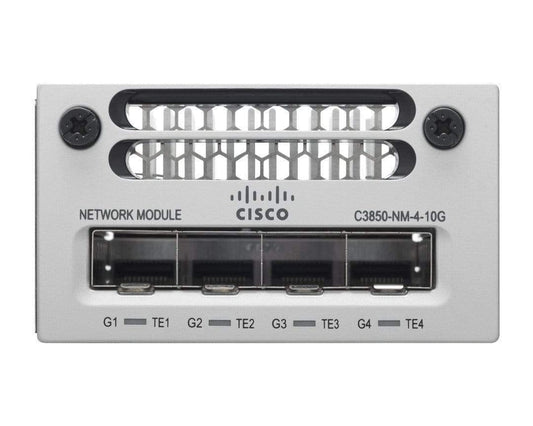 Cisco Catalyst C3850 4 Port 10GE SFP+ Module - C3850-NM-4-10G New