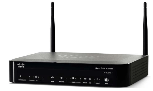 Cisco UC320W Unified Communications Wireless Router - UC320W-FXO-K9