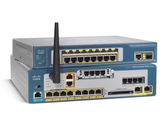 Cisco UC520 Unified Communications Router - UC520-32U-8FXO-K9