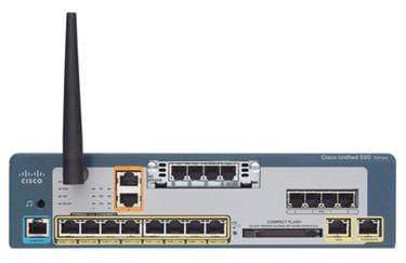 Cisco UC520 Unified Communications Wireless Router- UC520W-16U-4FXO-K9