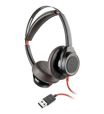 Plantronics Blackwire BW7225 USB-A, Black Headset - New